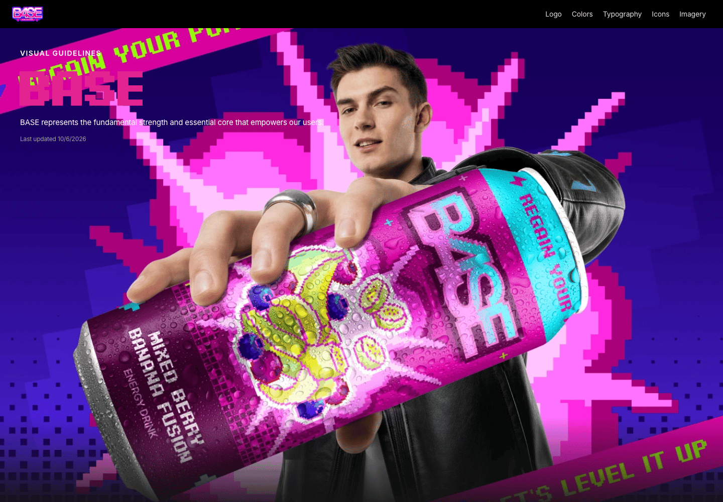 BASE published brand guideline preview